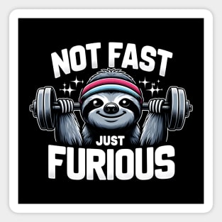 Not Fast Just Furious Magnet